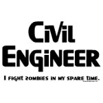 Civil Engineer Zombie Fighter