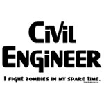 Civil Engineer Zombie Fighter