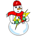 Electrical Snowman