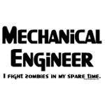 Mechanical Engineer Zombie Fighter