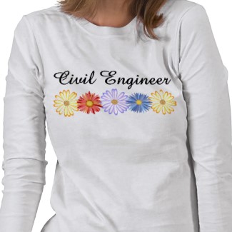 Civil Engineer Asters shirt