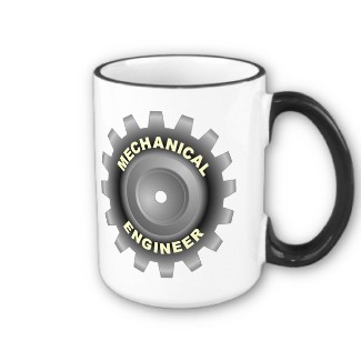 Gray Gear mug
